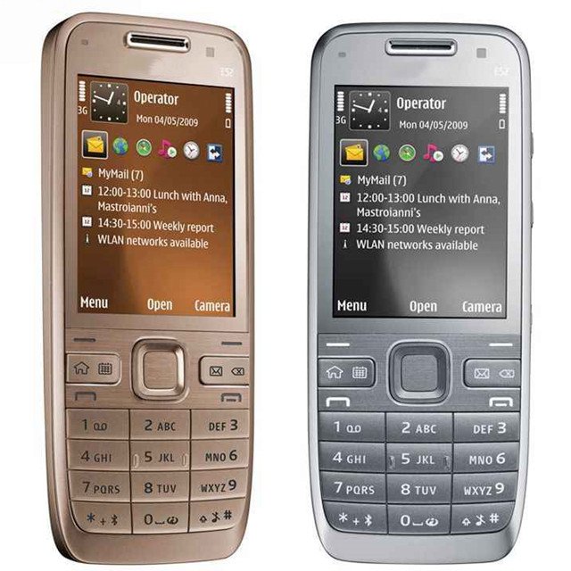 E52 WIFI GPS JAVA Original Wholesales 3G Cheap Bar Unlocked Mobile Cell Phone Russian Arabic Hebrew keyboard phone